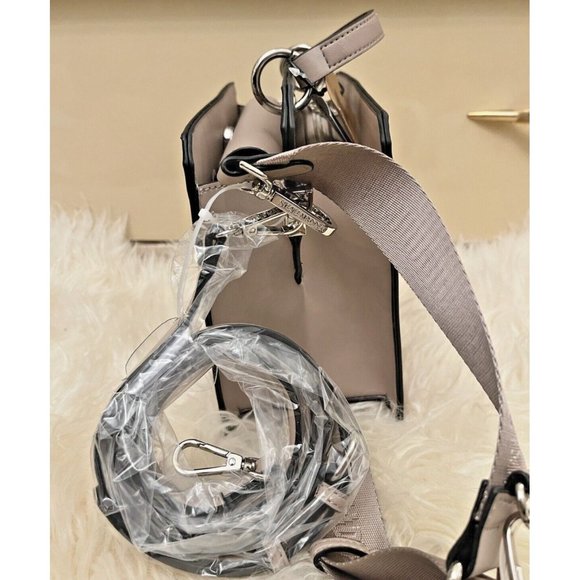 SOLD NWT STEVE MADDEN BEVELYN SATCHEL CROSSBODY BAG AIR POD MUSHROOM TIK TOK - Picture 4 of 8